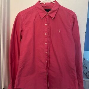 Ralph Lauren Fuchsia Long-Sleeve Shirt